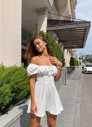 Платье белое 4