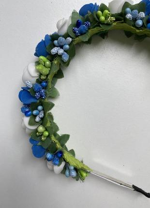 Ободок з квітів, обруч, вінок, віночок
