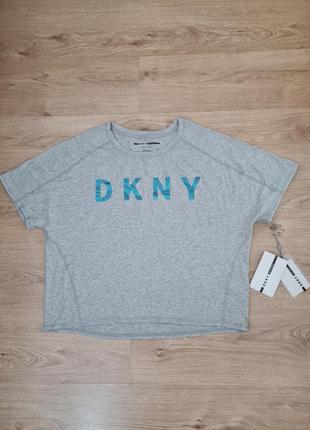 Новая футболка dkny sport оригинал размер xs-s1 фото