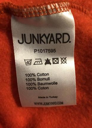 Крутой свитшот на флисе junkyard 5