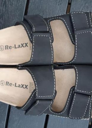 Новые немецкие шлепанцы re-laxx р-р 45(29см)германия2 фото