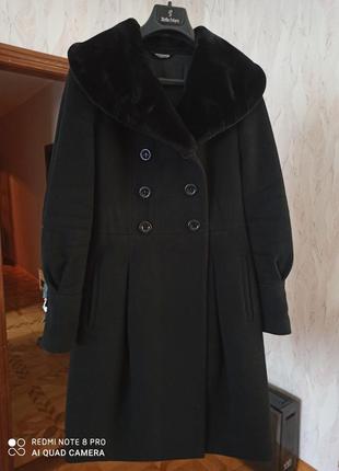 Шерстяное пальто / зимнее пальто / пальто из кашемира3 фото
