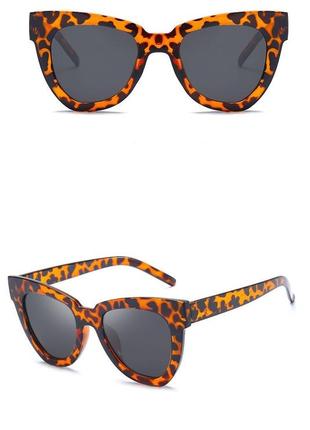 Жіночі сонцезахисні окуляри 2021 леопардові очки2 фото
