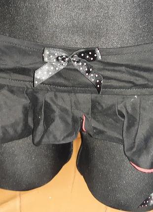 Чорна спідничка hustler lingerie