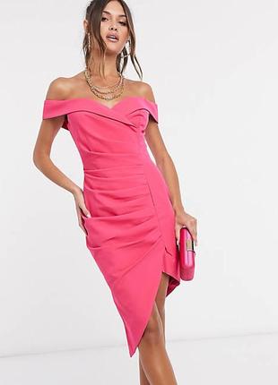 Яскраве рожеве плаття asos щедре alice