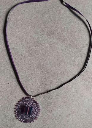 Фіолетова підвіска