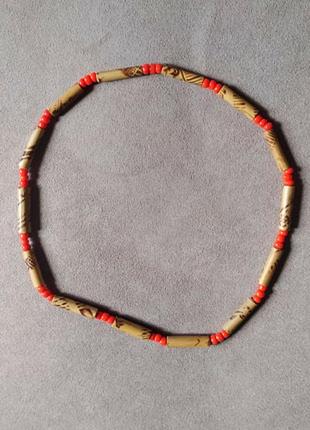 Деревянные бусы