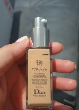 Тональна основа dior forever spf 35# 2.5n1 фото