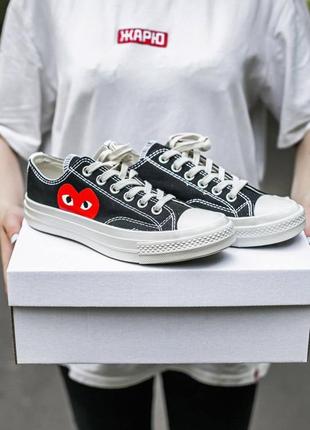 Кеды женские конверс converse x comme des garcons play