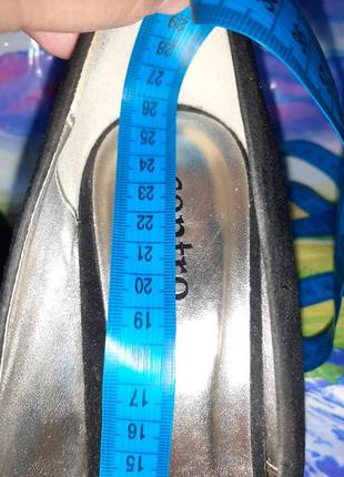 Замшевые туфли на высоком каблуке centro 40 размер, 78 фото