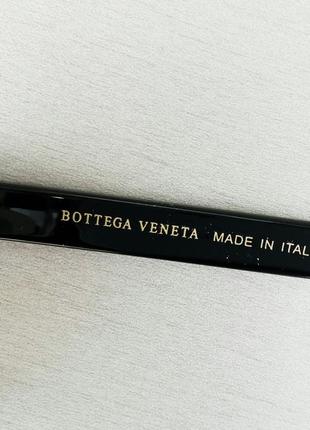 Bottega veneta стильні жіночі сонцезахисні окуляри коричневий градієнт в білій оправі6 фото