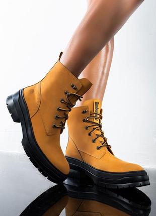 Жіночі черевики timberland malynn ek waterproof, оригінал, водонепроникна шкіра, нові, проліт