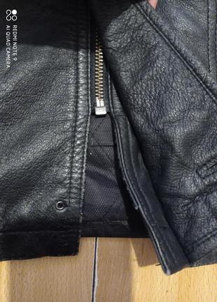 Кожанная чёрная  куртка  наппа премиум люкс класса элитная9 фото
