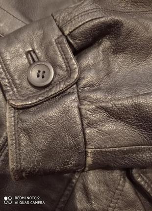 Кожанная чёрная  куртка  наппа премиум люкс класса элитная5 фото