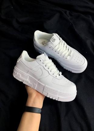 Nike air force 1 pixel белые