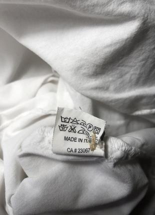 Белая блузка пуговицы-розочки хлопок9 фото