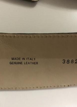 Ремень пояс италия кожа