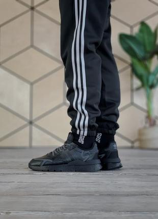 Кроссовки мужские adidas nite jogger + (рефлективные элементы)9 фото
