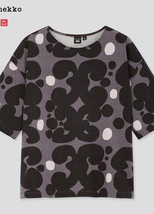 Футболка uniqlo з лімітованої колекції marimekko осінь\зима 2020