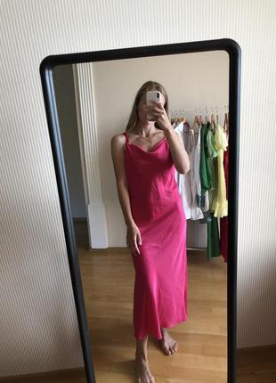 Платье комбинация zara