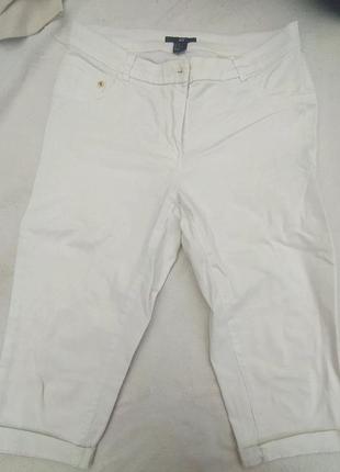 Бриджі білі 46р.h&m
