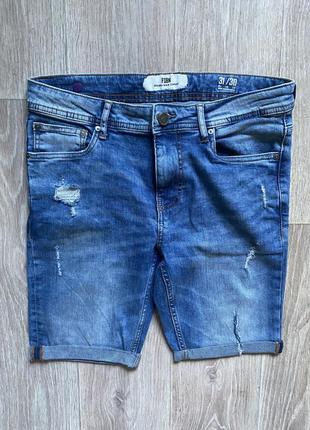 Fsbn джинсовые шорты фирменные 31 размер
