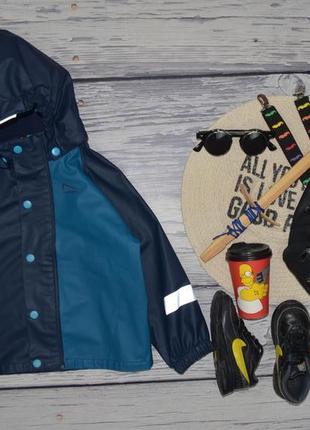 2 - 3 года 98 см фирменная термо куртка дождевик стильному мальчику