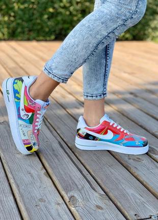 Кроссовки женские nike air force 1 low flyleather ruohan wang