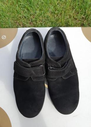 Туфлі відомого бренду dalton,з нат. замша, в середині повністю шкіра, в р. 29, устілка 20 см5 фото