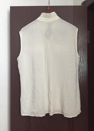 Блуза без рукавів 100% віскоза2 фото