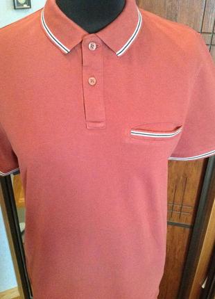 Натуральная рубашка поло бренда manor, р. 52