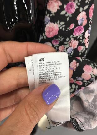 Розкішна повітряна сукня, фірми h&m, в квітковий принт9 фото