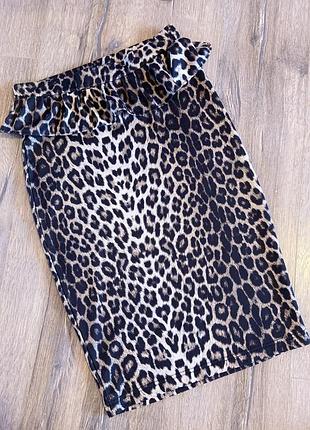 Юбка с баской