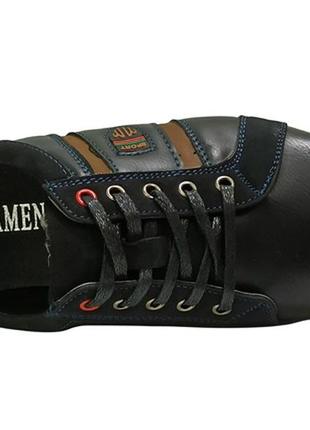 Шкільні класичні чорні чорні туфлі туфлі мокасини для хлопчика 5531 paliament5 фото