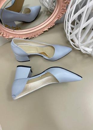 Lux взуття! шикарні туфлі жіночі натуральна шкіра, замша італія6 фото