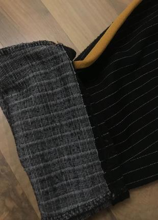 Чёрные штаны брюки zara с лампасами осень-зима3 фото