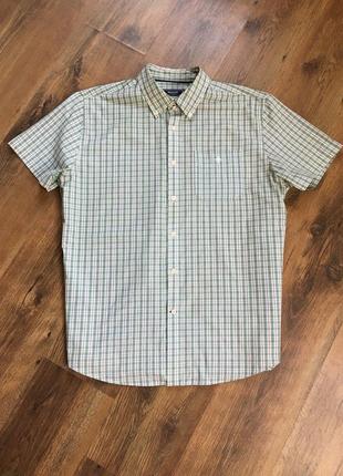 Брендовая мужская летняя рубашка короткий рукав maine new england 🏴󠁧󠁢󠁥󠁮󠁧󠁿 оригинал4 фото