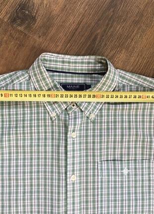Брендовая мужская летняя рубашка короткий рукав maine new england 🏴󠁧󠁢󠁥󠁮󠁧󠁿 оригинал7 фото