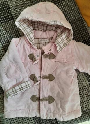 Плотная ветровка на 9 месяцев. рост 74 см.