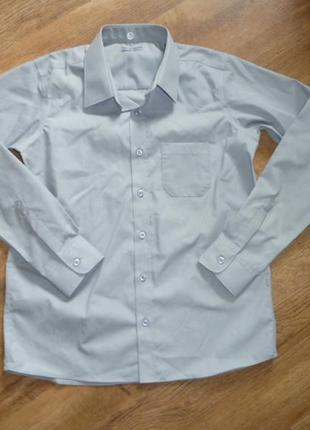Marks&spencer новая школьная рубашка на 12-13 лет5 фото