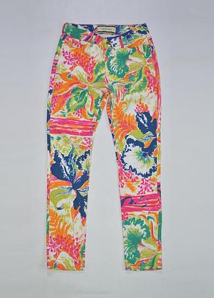 Джинсы, штаны malene birger taliana floral print jeans