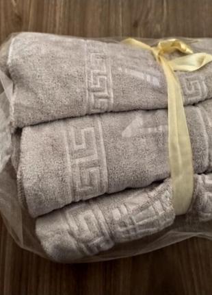Подарочный набор полотенец сауна+лицо