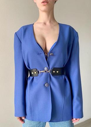 Васильковый пиджак eastex🦕