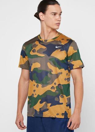 Мужская футболка nike dry tee leg camo