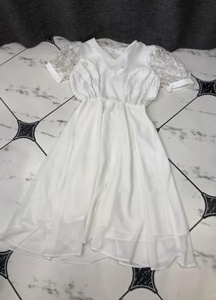 Белое  платье3 фото