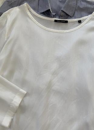 Белая блузка marc o polo