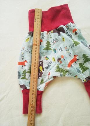 Милые штанишки для новорожденного2 фото