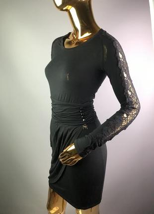 Красивое чёрное платье платье liu jo2 фото