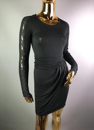 Красивое чёрное платье платье liu jo6 фото