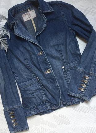 📌джинсовый пиджак yes miss